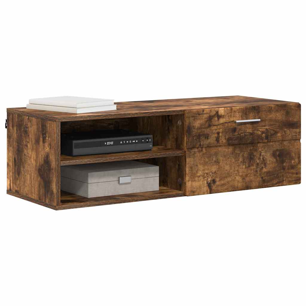 Armadio in Legno con cassetto Rovere fumé 100,5 x 39 x 30 cm