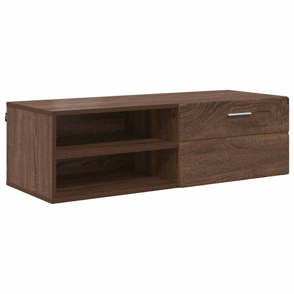 Armadio in Legno con cassetto Rovere Marrone 100,5 x 39 x 30 cm