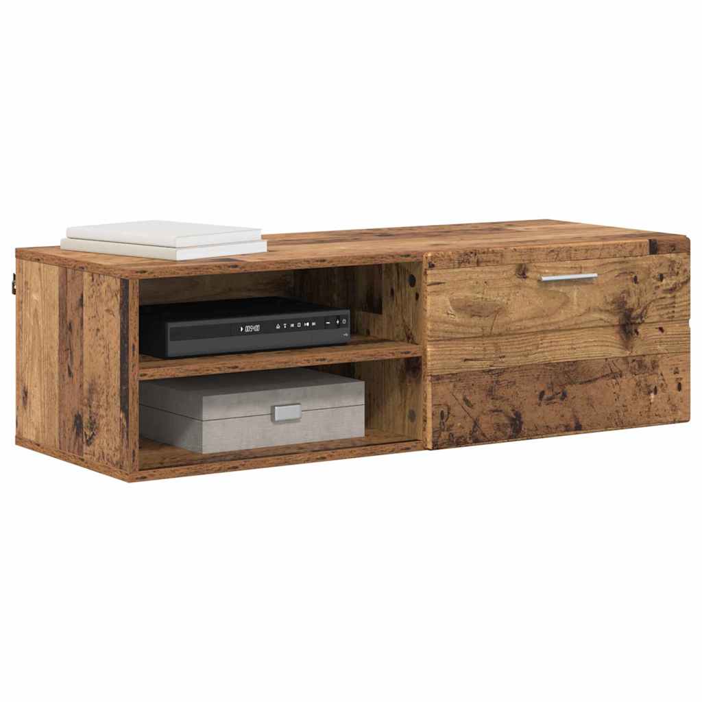 Armadio in Legno con cassetto Legno vecchio 100,5 x 39 x 30 cm