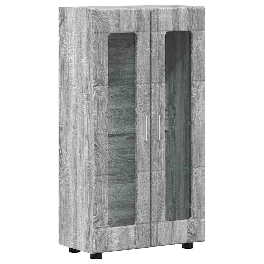 Credenza con porta FLORIN Grigio Sonoma 55,5 x 29 x 103 cm