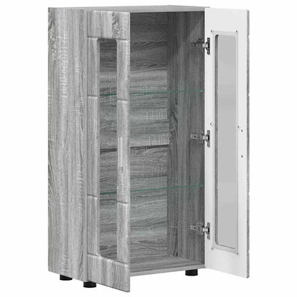 Credenza con porta FLORIN Grigio Sonoma 55,5 x 29 x 103 cm