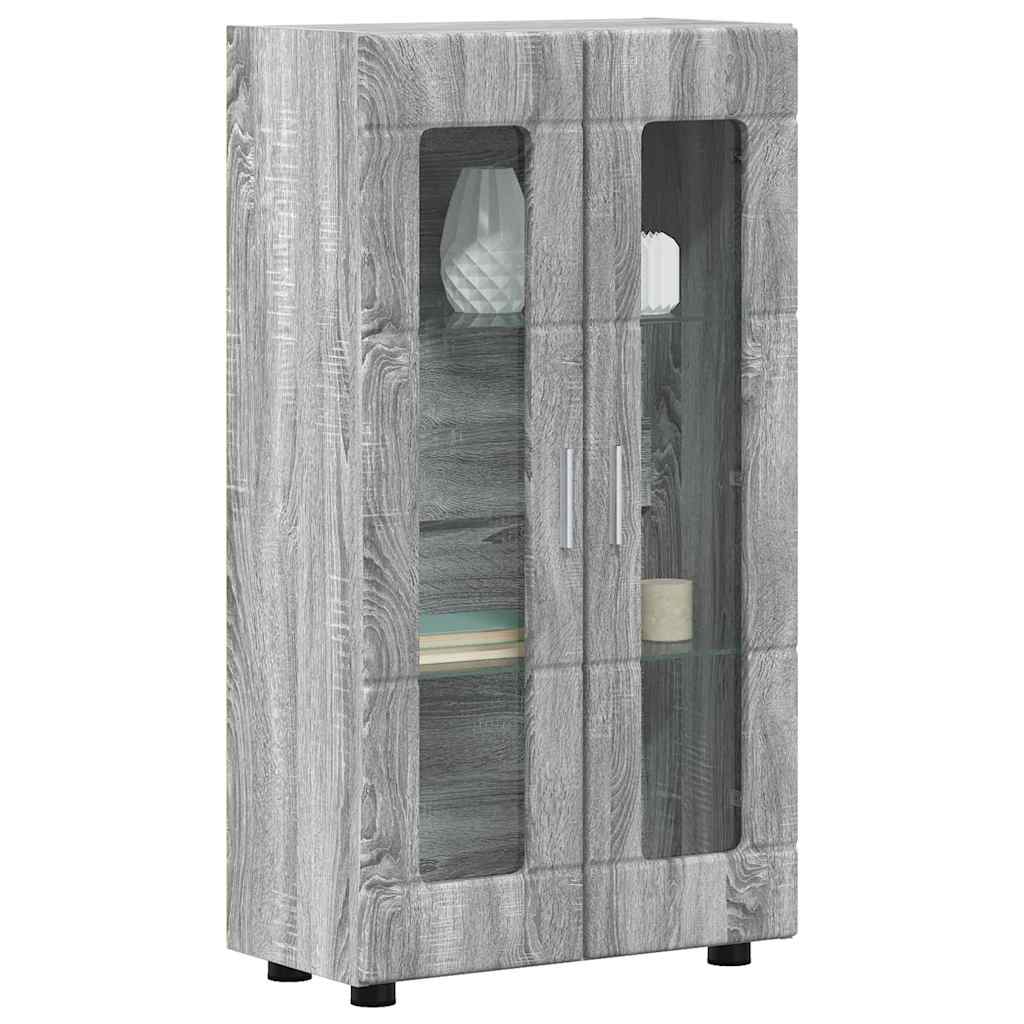 Credenza con porta FLORIN Grigio Sonoma 55,5 x 29 x 103 cm