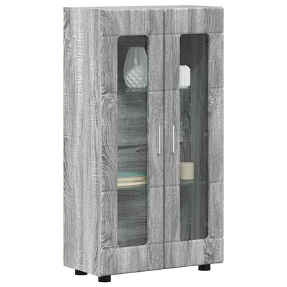 Credenza con porta FLORIN Grigio Sonoma 55,5 x 29 x 103 cm
