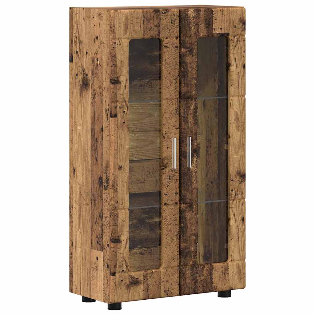 Credenza con porta FLORIN Legno vecchio 55,5 x 29 x 103 cm