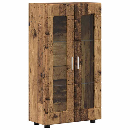 Credenza con porta FLORIN Legno vecchio 55,5 x 29 x 103 cm