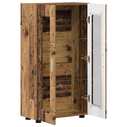 Credenza con porta FLORIN Legno vecchio 55,5 x 29 x 103 cm