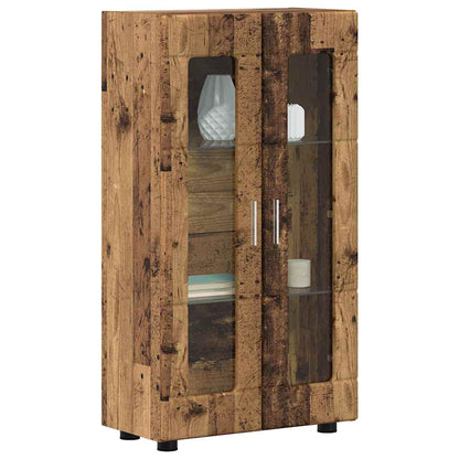 Credenza con porta FLORIN Legno vecchio 55,5 x 29 x 103 cm
