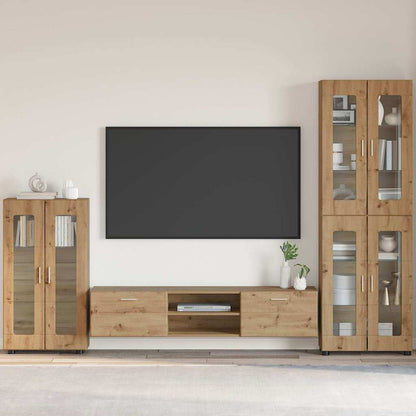 Credenza con porta FLORIN Rovere artigianale 55,5 x 29 x 103 cm