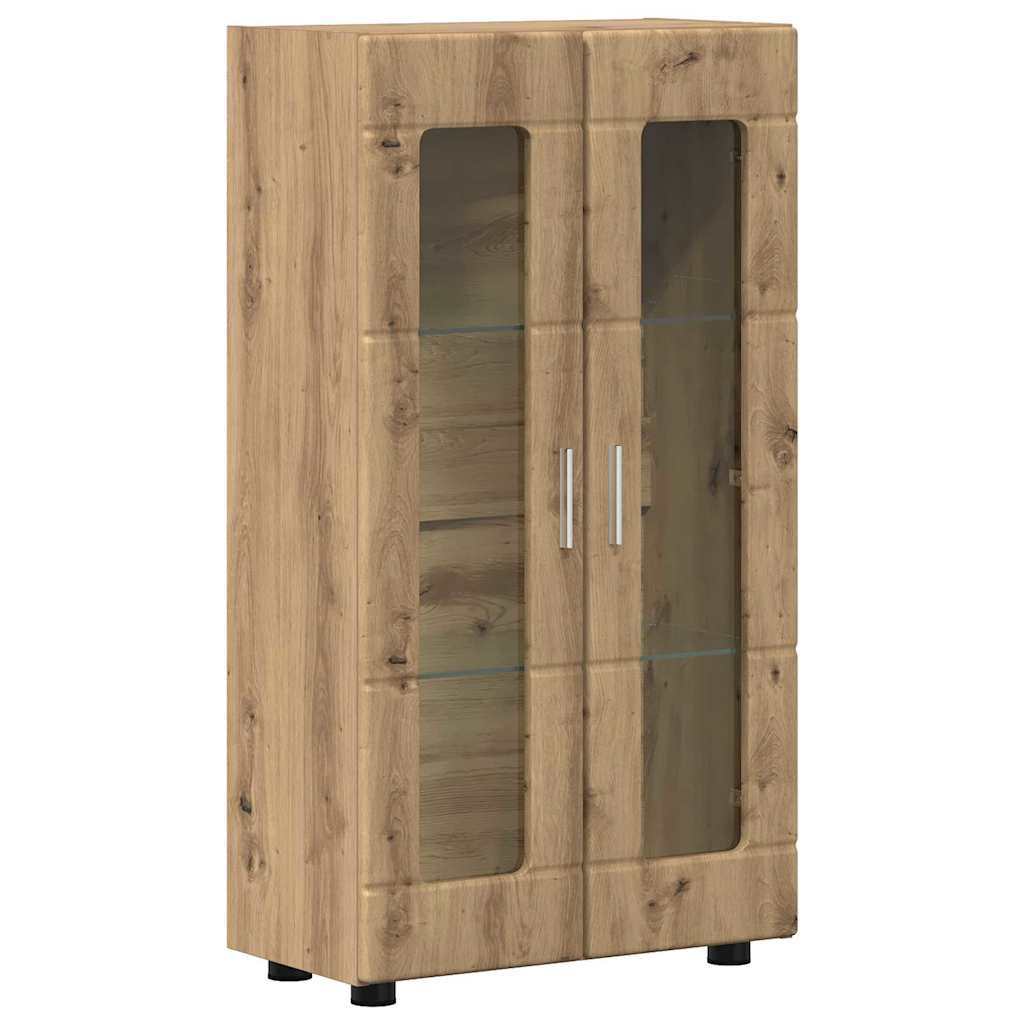 Credenza con porta FLORIN Rovere artigianale 55,5 x 29 x 103 cm