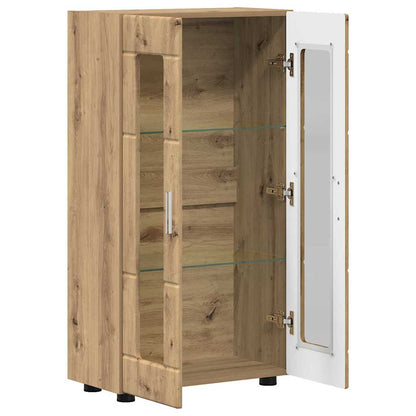 Credenza con porta FLORIN Rovere artigianale 55,5 x 29 x 103 cm
