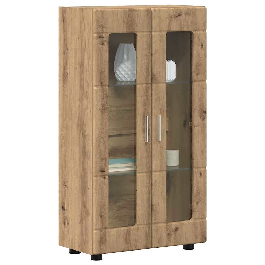 Credenza con porta FLORIN Rovere artigianale 55,5 x 29 x 103 cm
