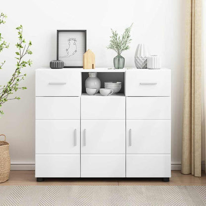 Armadio in Legno Bianco 88,5 x 30,5 x 73 cm Legno multistrato