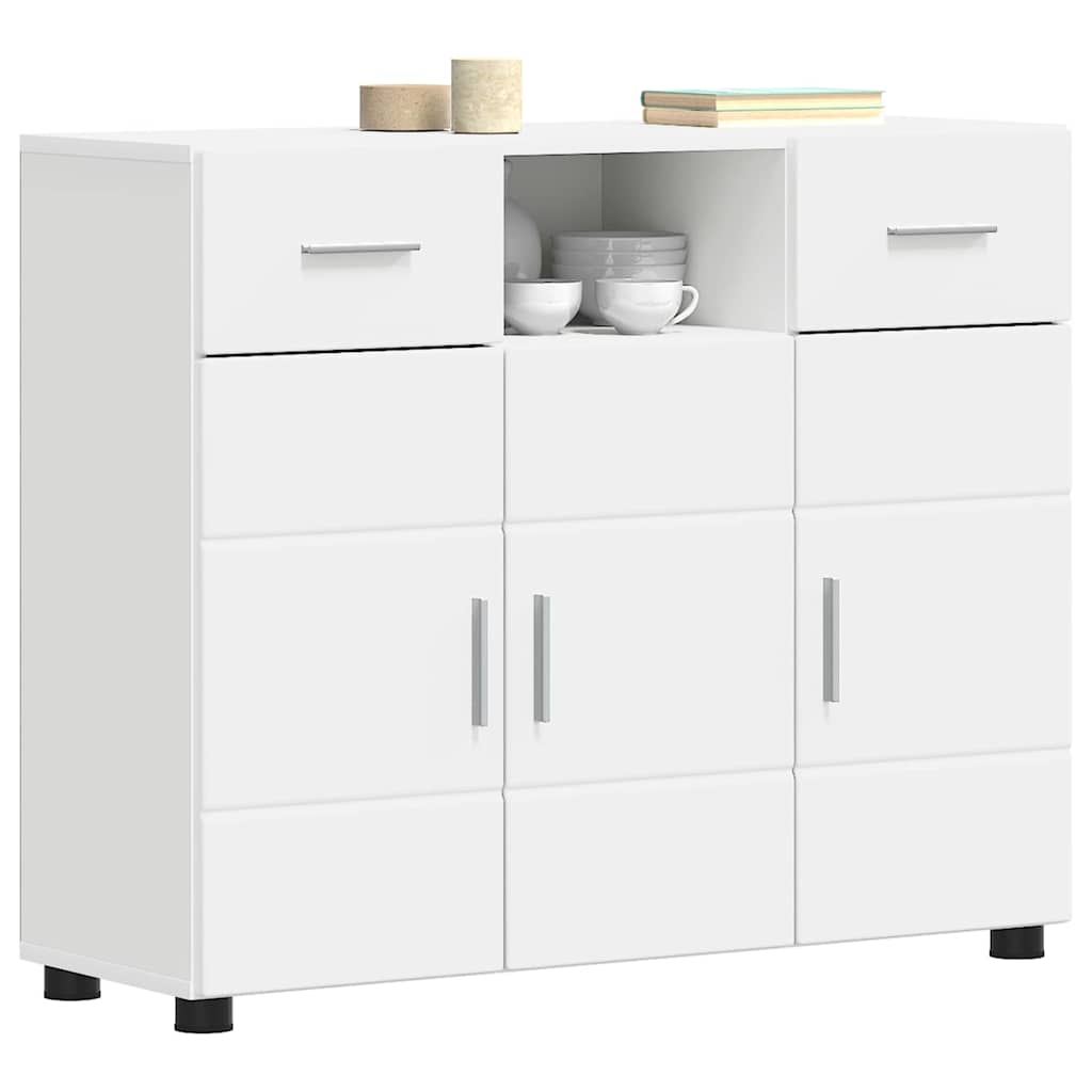Armadio in Legno Bianco 88,5 x 30,5 x 73 cm Legno multistrato