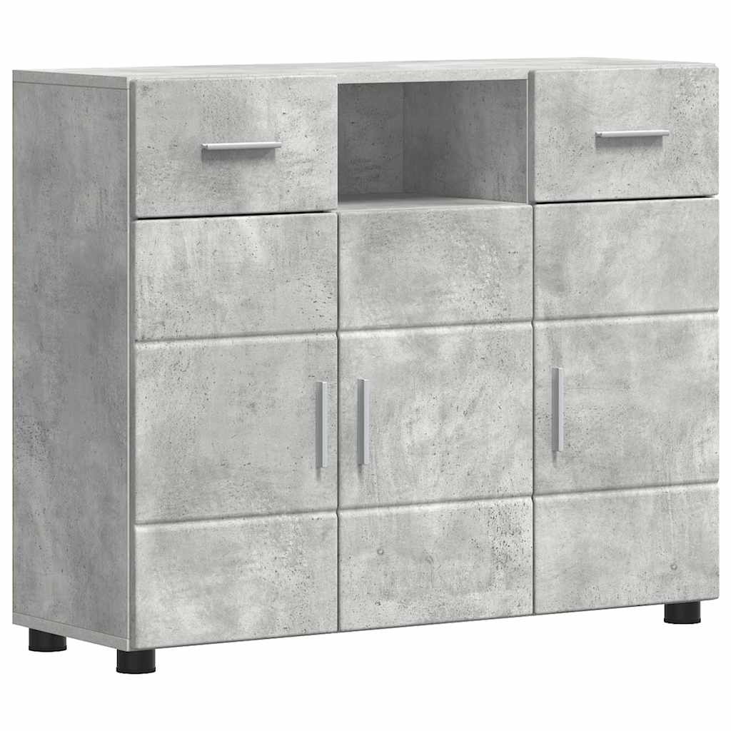 Armadio in Legno Grigio cemento 88,5 x 30,5 x 73 cm