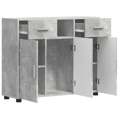 Armadio in Legno Grigio cemento 88,5 x 30,5 x 73 cm