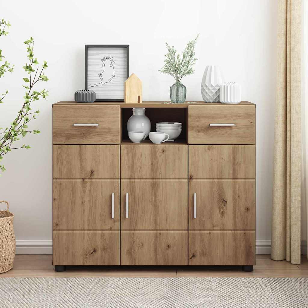 Armadio in Legno Rovere artigianale 88,5 x 30,5 x 73 cm