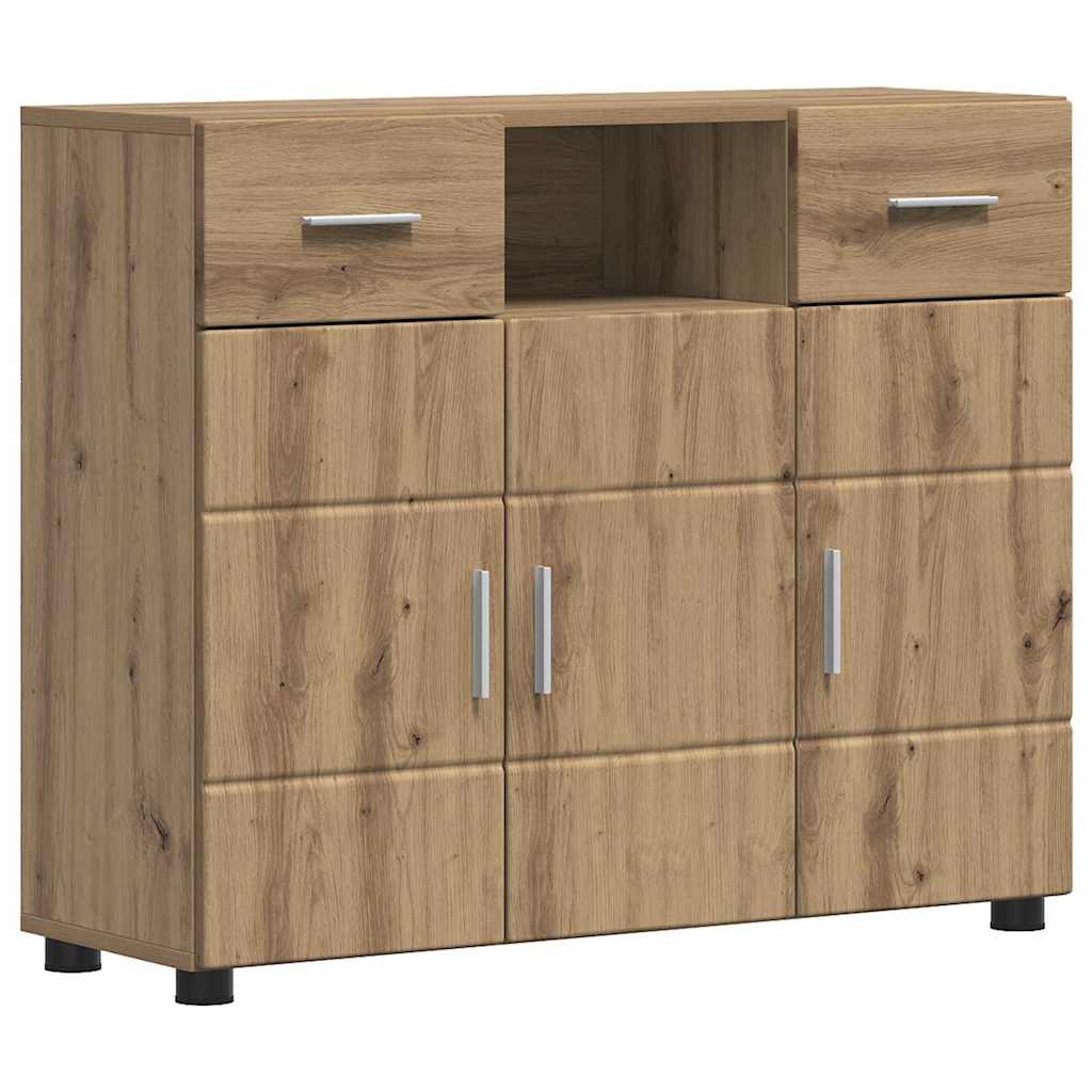 Armadio in Legno Rovere artigianale 88,5 x 30,5 x 73 cm