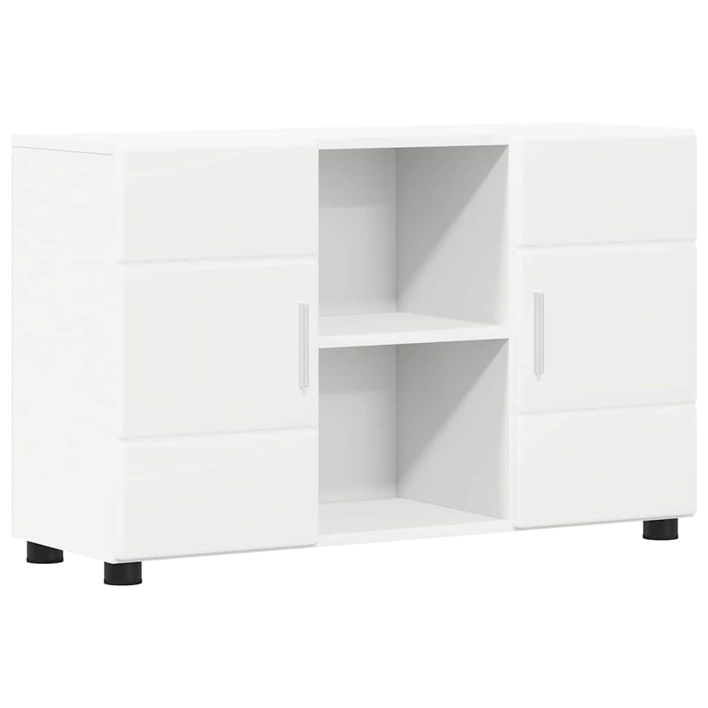 Credenza FLORIN Bianco 88,5 x 30,5 x 55,5 cm Legno multistrato