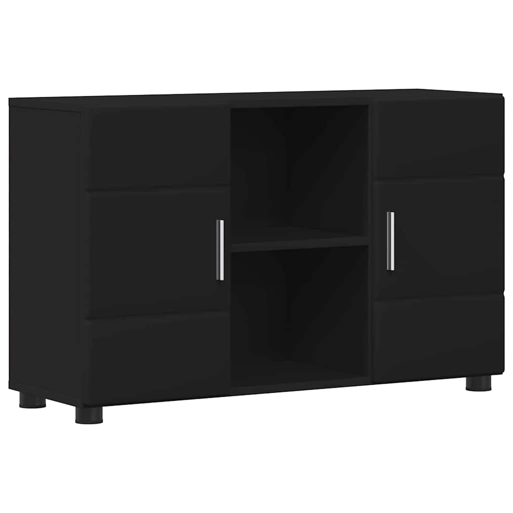 Credenza FLORIN Nero 88,5 x 30,5 x 55,5 cm Legno multistrato