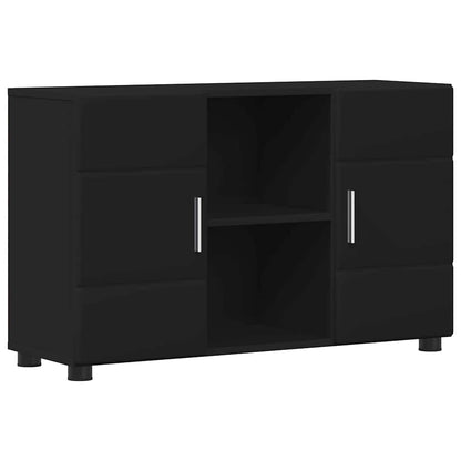 Credenza FLORIN Nero 88,5 x 30,5 x 55,5 cm Legno multistrato