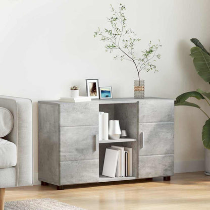 Credenza con porta FLORIN Grigio cemento 88,5 x 30,5 x 55,5 cm
