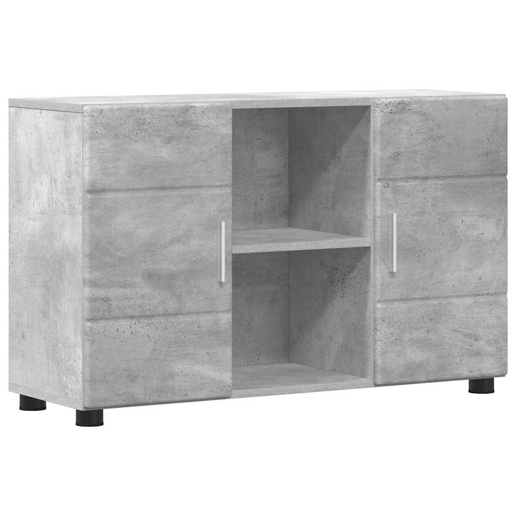 Credenza con porta FLORIN Grigio cemento 88,5 x 30,5 x 55,5 cm
