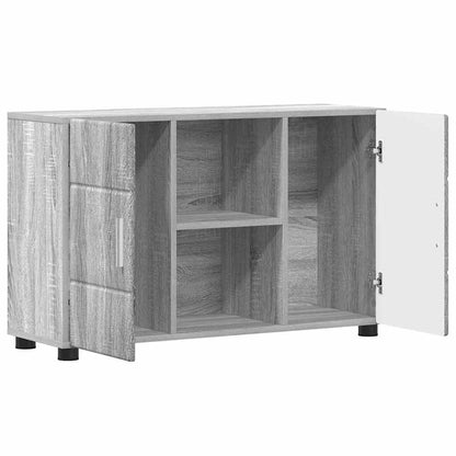 Credenza con porta FLORIN Grigio Sonoma 88,5 x 30,5 x 55,5 cm