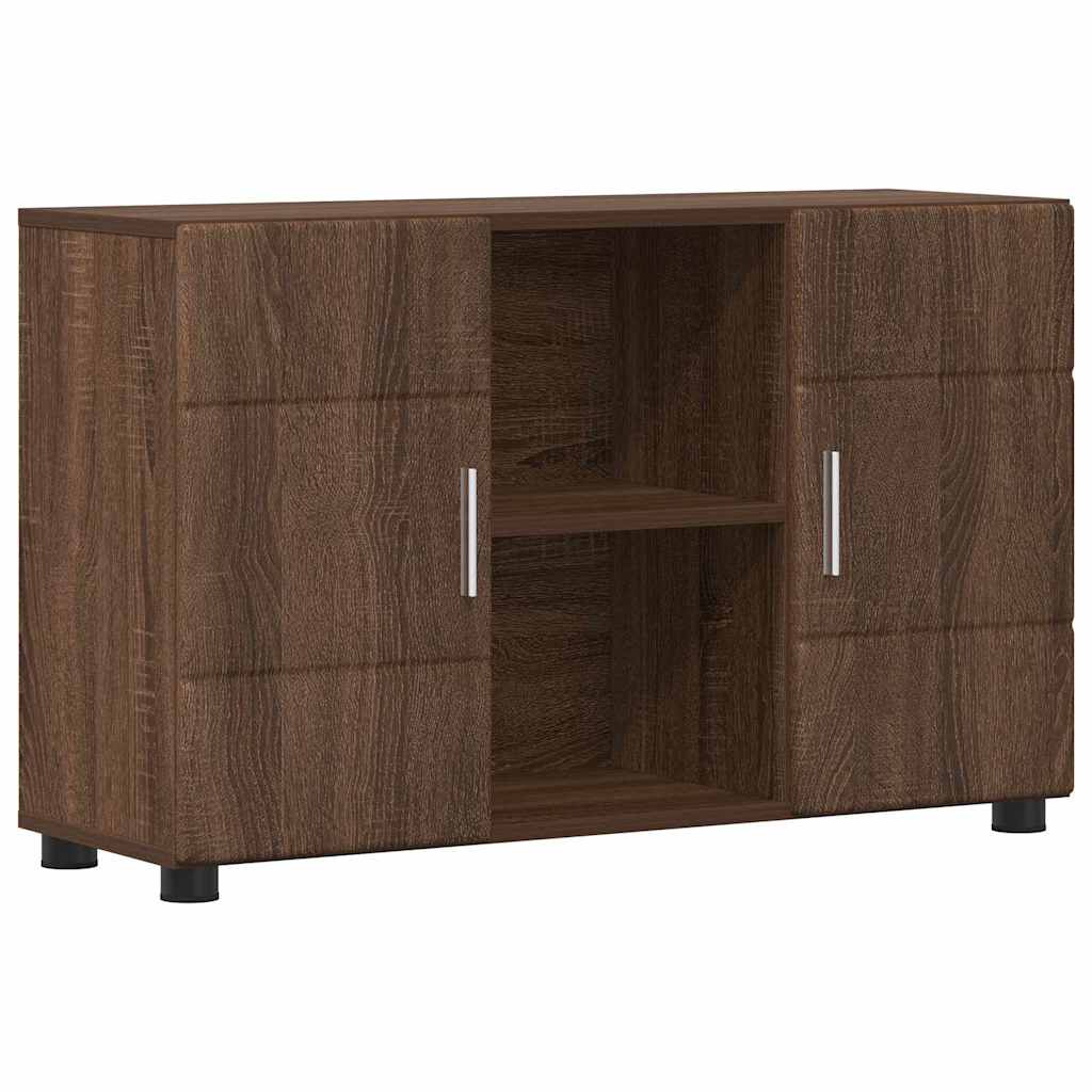 Credenza con porta FLORIN Rovere Marrone 88,5 x 30,5 x 55,5 cm