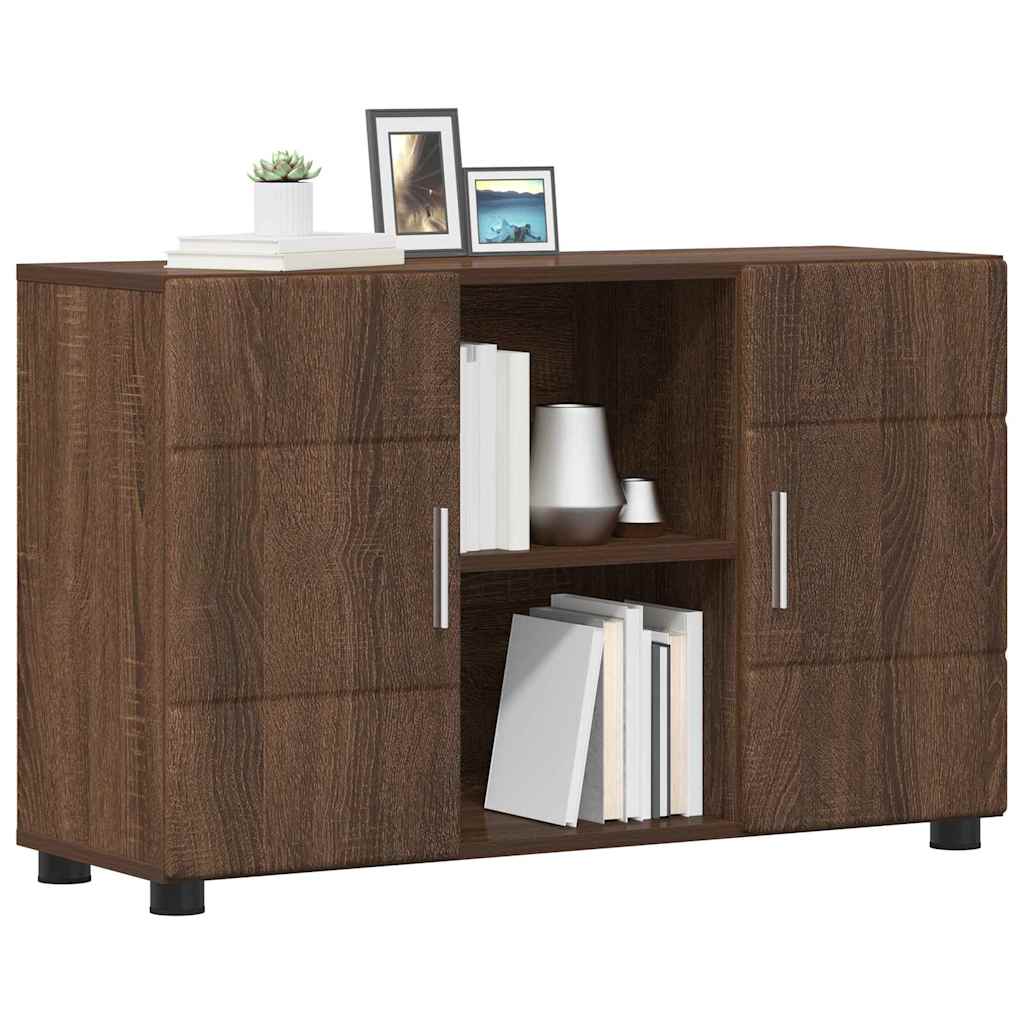Credenza con porta FLORIN Rovere Marrone 88,5 x 30,5 x 55,5 cm