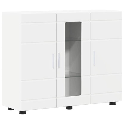 Armadio in Legno Bianco 88,5 x 30,5 x 73 cm Legno multistrato