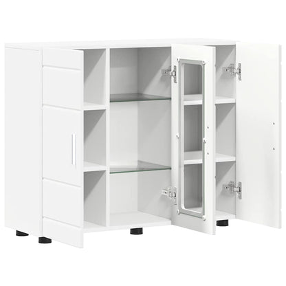 Armadio in Legno Bianco 88,5 x 30,5 x 73 cm Legno multistrato
