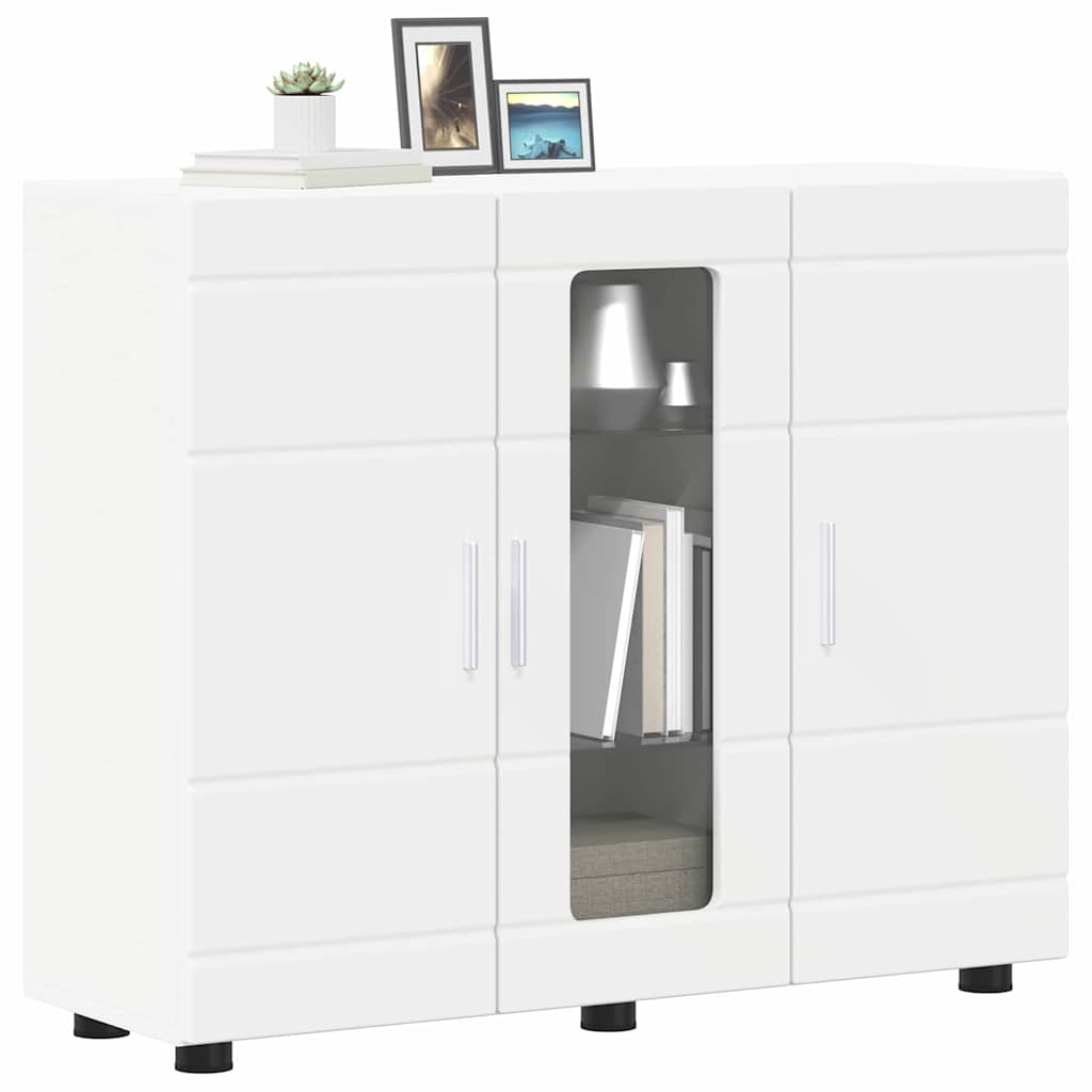 Armadio in Legno Bianco 88,5 x 30,5 x 73 cm Legno multistrato