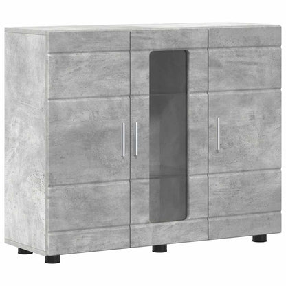 Armadio in Legno Grigio cemento 88,5 x 30,5 x 73 cm