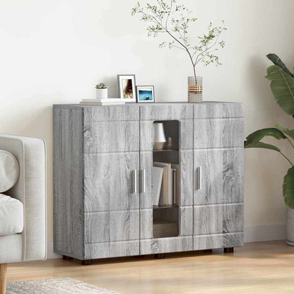 Armadio in Legno Grigio Sonoma 88,5 x 30,5 x 73 cm