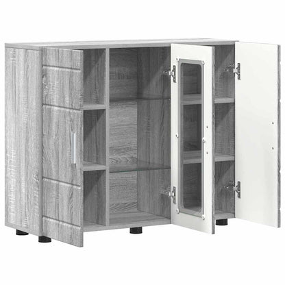 Armadio in Legno Grigio Sonoma 88,5 x 30,5 x 73 cm