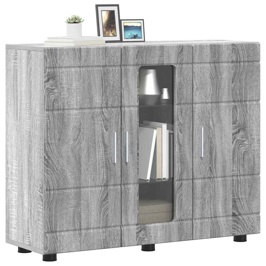 Armadio in Legno Grigio Sonoma 88,5 x 30,5 x 73 cm