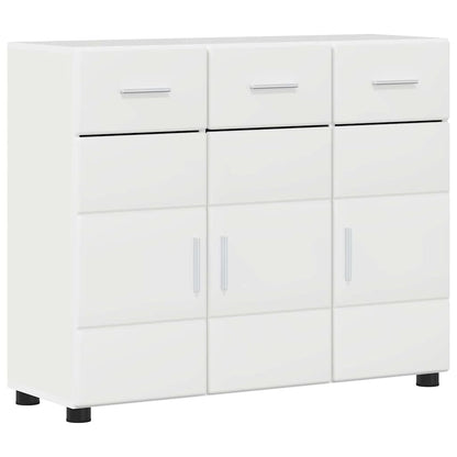 Credenza con porta FLORIN Bianco Lucido 88,5 x 30,5 x 73 cm
