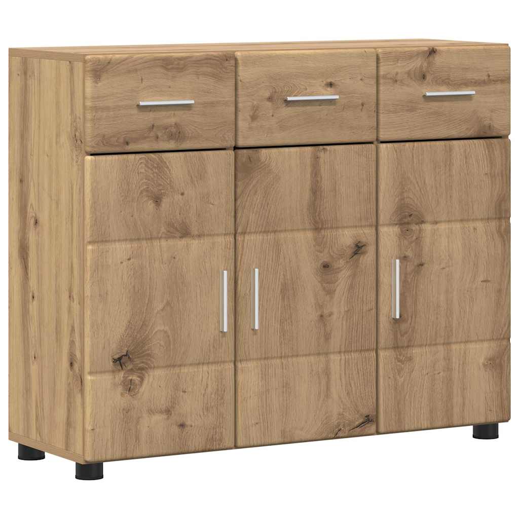 Credenza FLORIN Rovere artigianale 88,5 x 30,5 x 73 cm