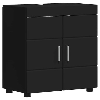 Set di Armadi da Bagno TULUM Nero 60 x 34 x 63 cm