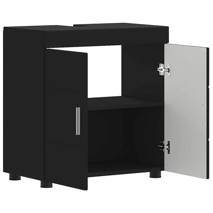 Set di Armadi da Bagno TULUM Nero 60 x 34 x 63 cm