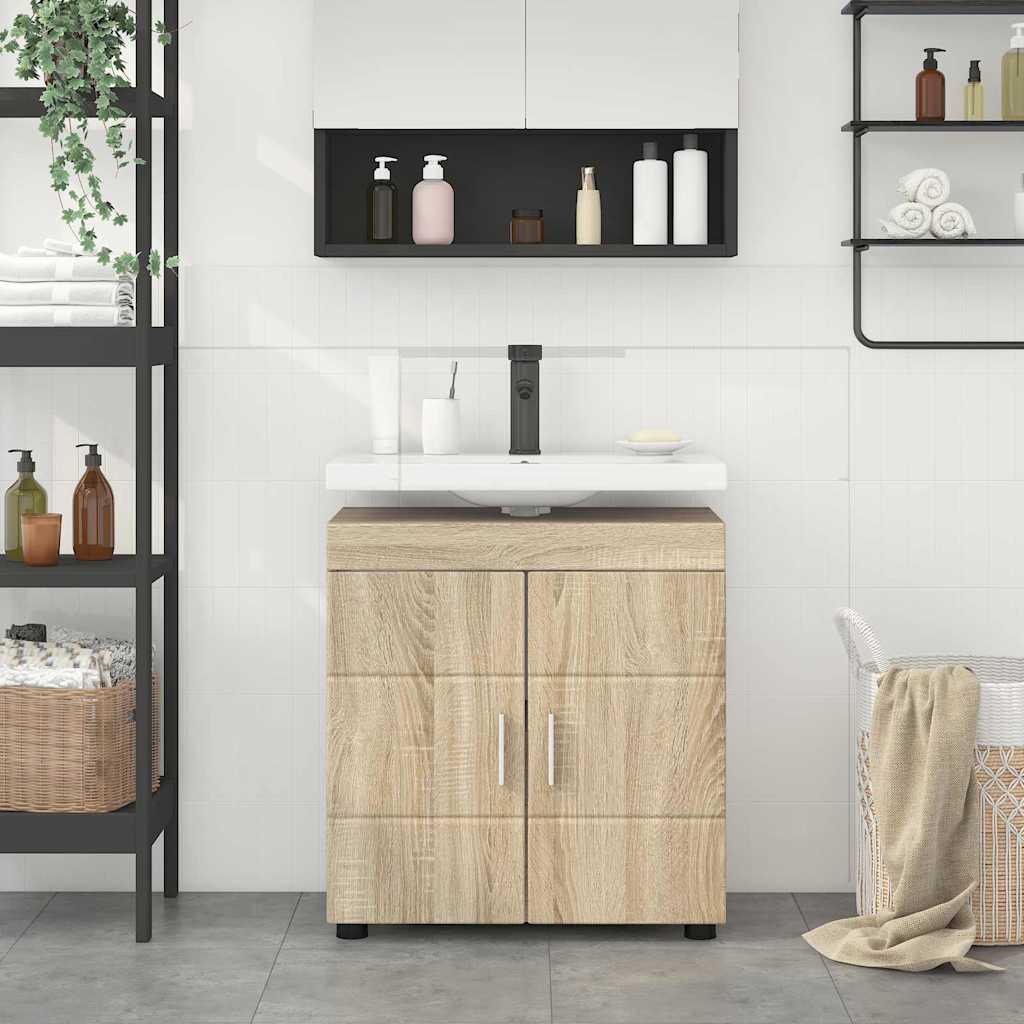Set di Armadi da Bagno TULUM Rovere Sonoma 60 x 34 x 63 cm