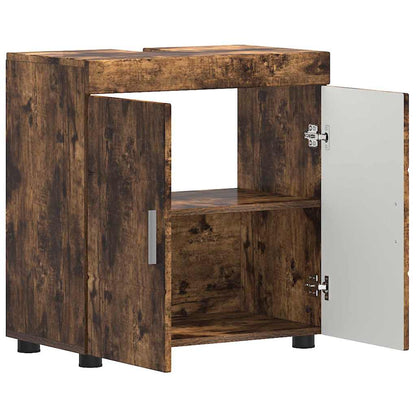 Set di Armadi da Bagno TULUM Rovere fumé 60 x 34 x 63 cm