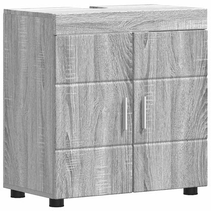 Set di Armadi da Bagno TULUM Grigio Sonoma 60 x 34 x 63 cm