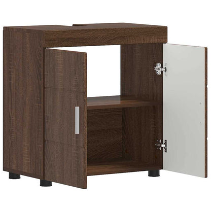 Set di Armadi da Bagno TULUM Rovere Marrone 60 x 34 x 63 cm