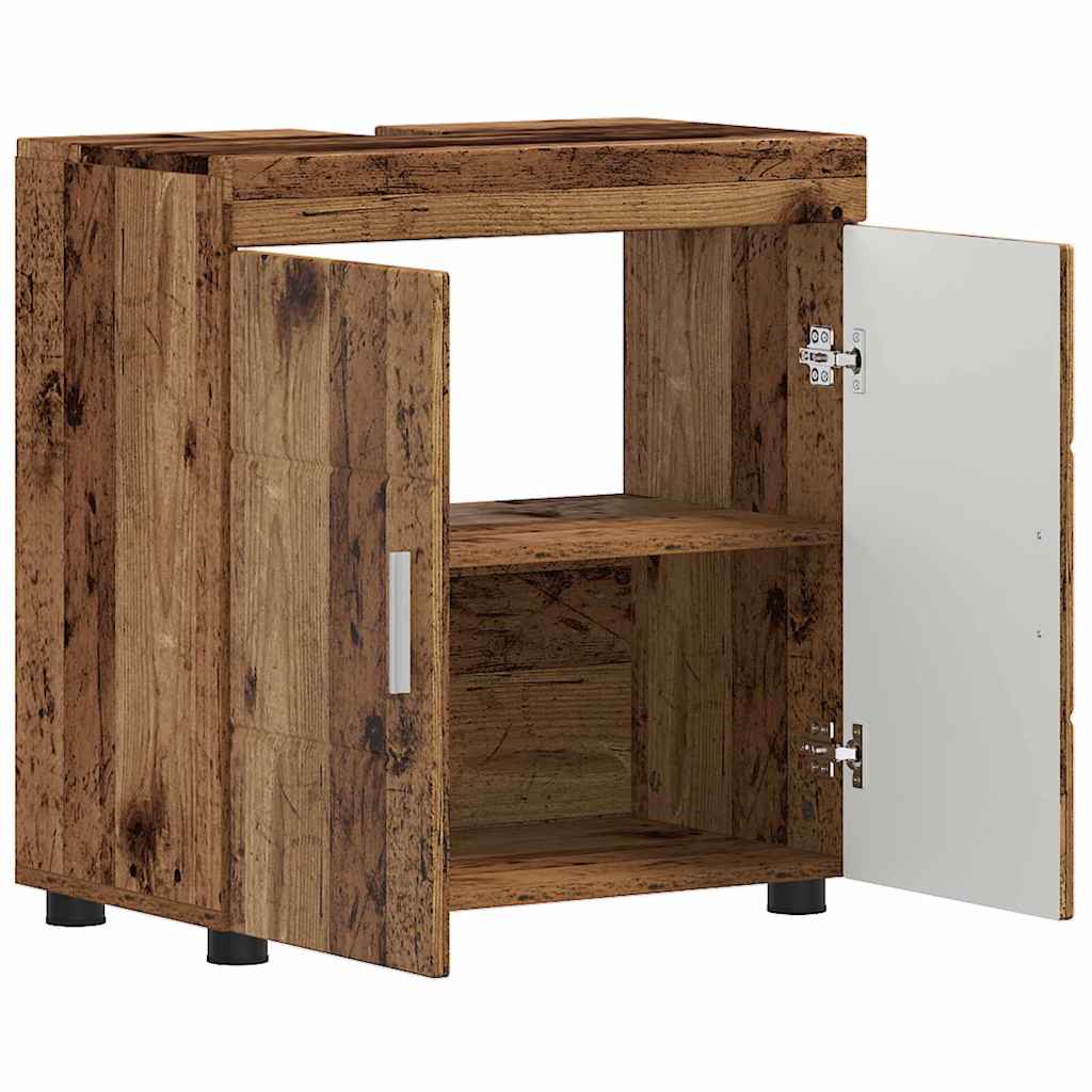 Set di Armadi da Bagno TULUM Legno vecchio 60 x 34 x 63 cm