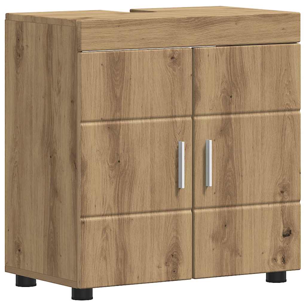 Set di Armadi da Bagno TULUM Rovere artigianale 60 x 34 x 63 cm