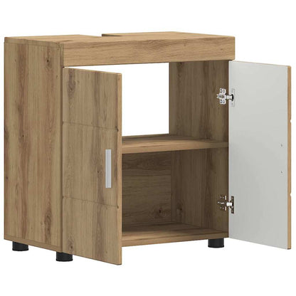 Set di Armadi da Bagno TULUM Rovere artigianale 60 x 34 x 63 cm
