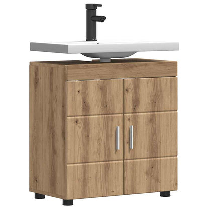 Set di Armadi da Bagno TULUM Rovere artigianale 60 x 34 x 63 cm