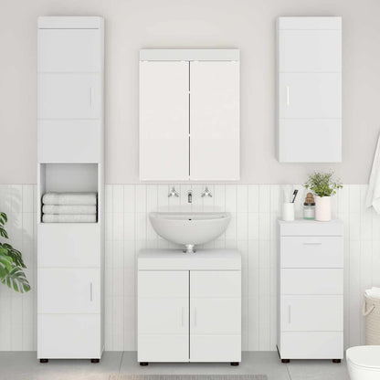 Armadio da bagno a muro TULUM Bianco 37 x 24,5 x 86 cm
