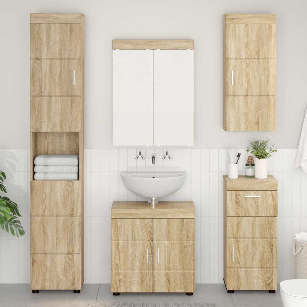 Armadio da bagno a muro TULUM Rovere Sonoma 37 x 24,5 x 86 cm